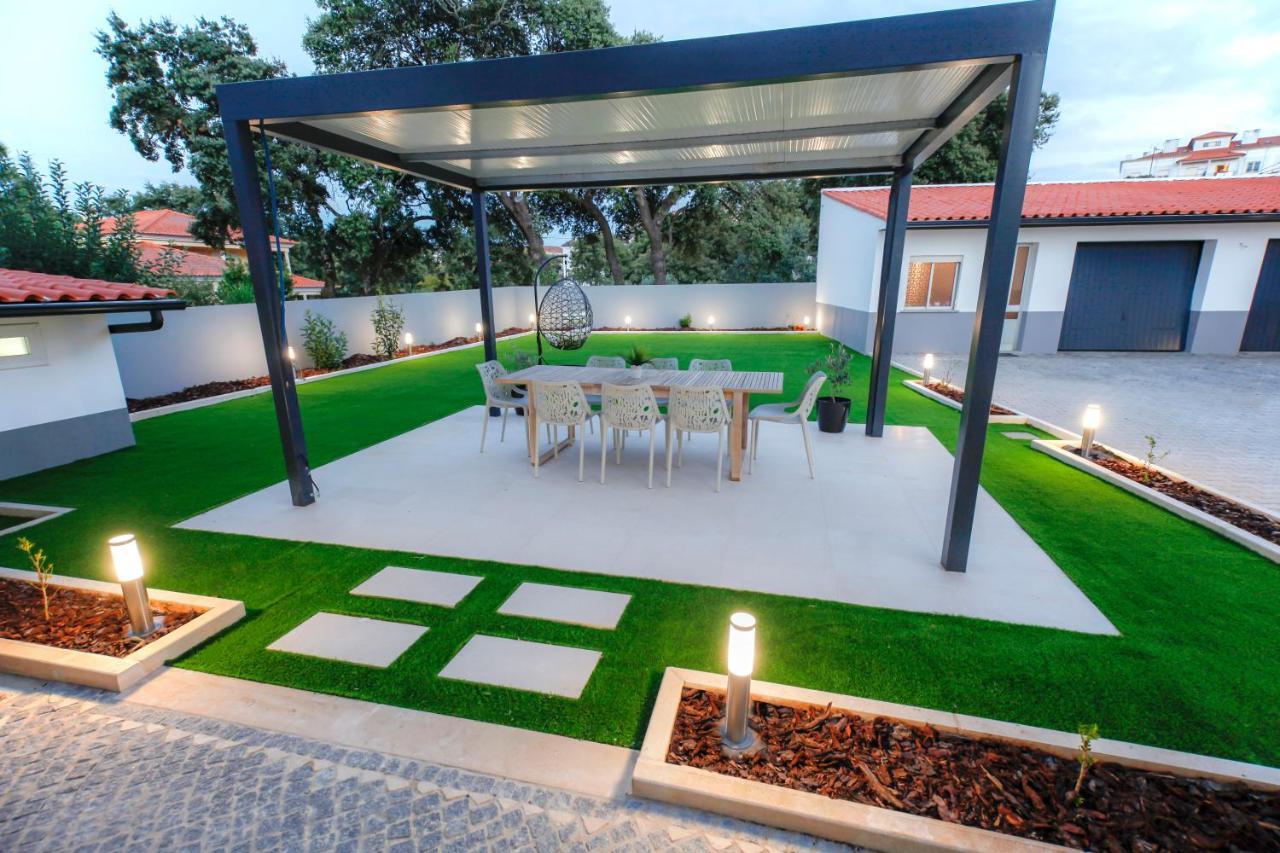 Modern Apartment With Garden Фатима Экстерьер фото